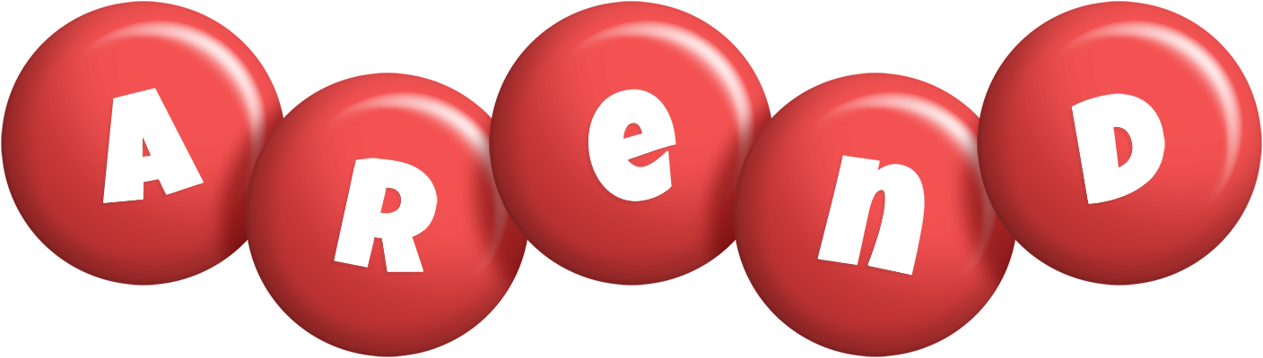 Arend candy-red logo