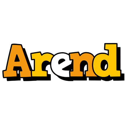 Arend cartoon logo