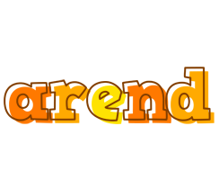 Arend desert logo