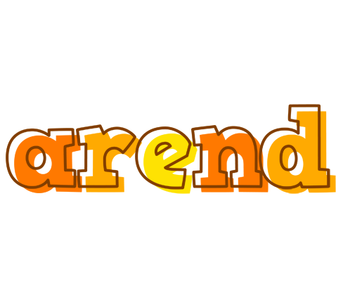 Arend desert logo