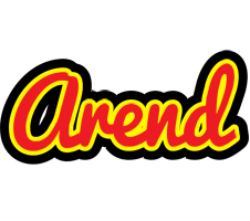 Arend fireman logo