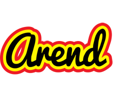 Arend flaming logo