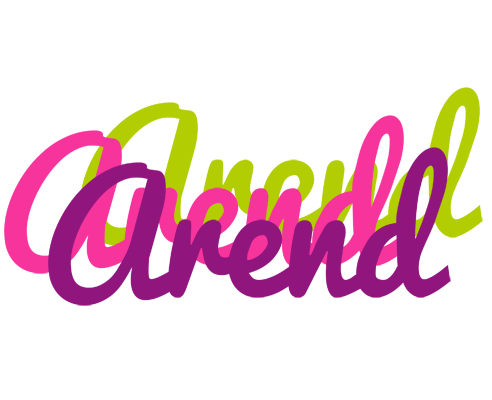 Arend flowers logo