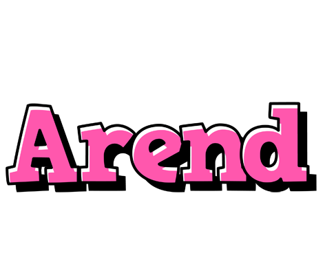 Arend girlish logo