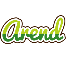 Arend golfing logo