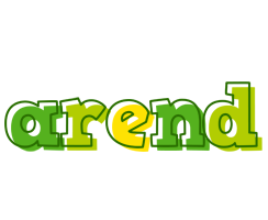 Arend juice logo