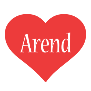 Arend love logo