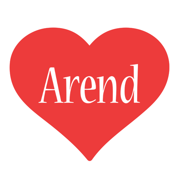 Arend love logo
