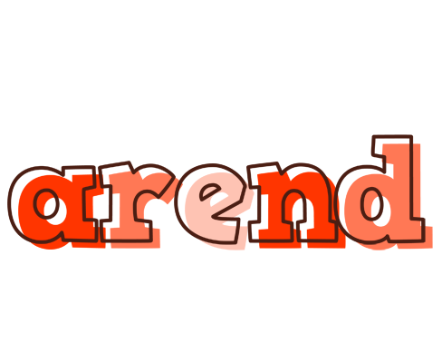 Arend paint logo