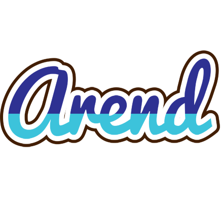Arend raining logo