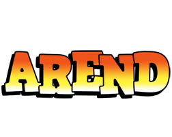 Arend sunset logo