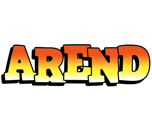 Arend sunset logo