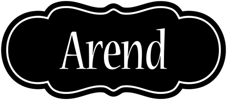 Arend welcome logo