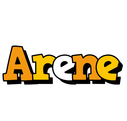 Arene cartoon logo