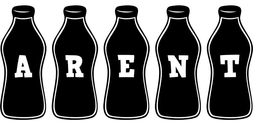 Arent bottle logo