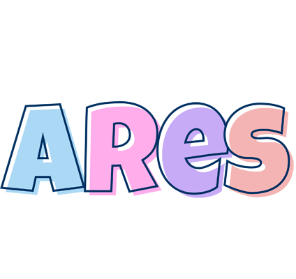 Ares pastel logo