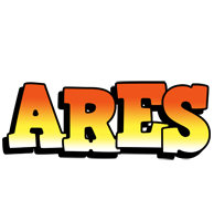 Ares sunset logo