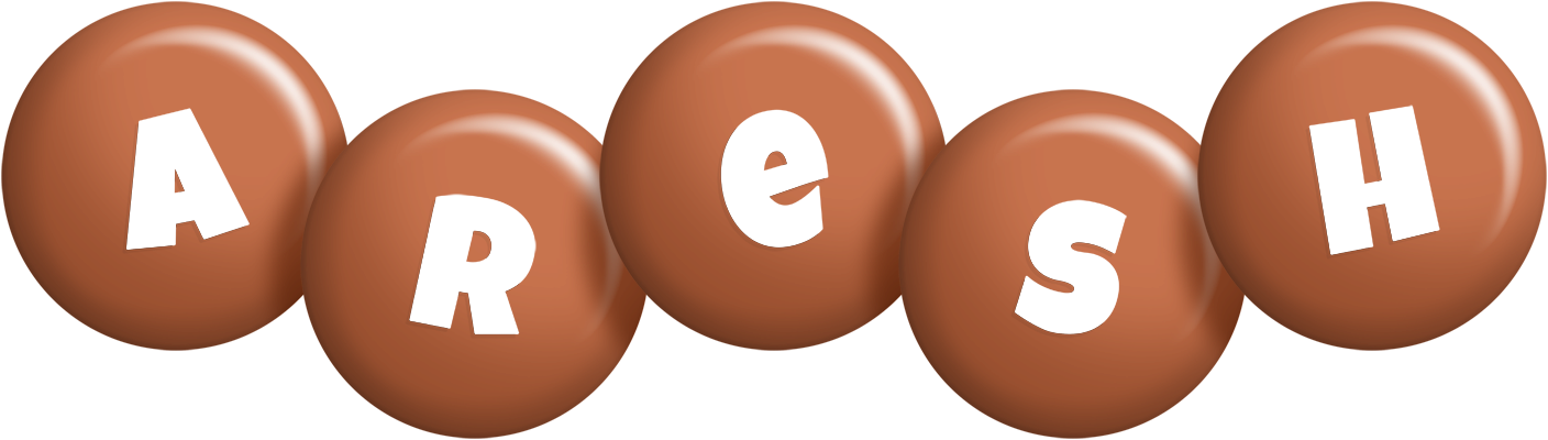 Aresh candy-brown logo