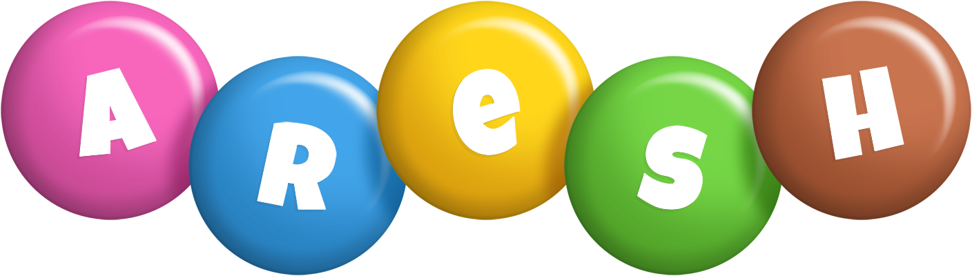 Aresh candy logo