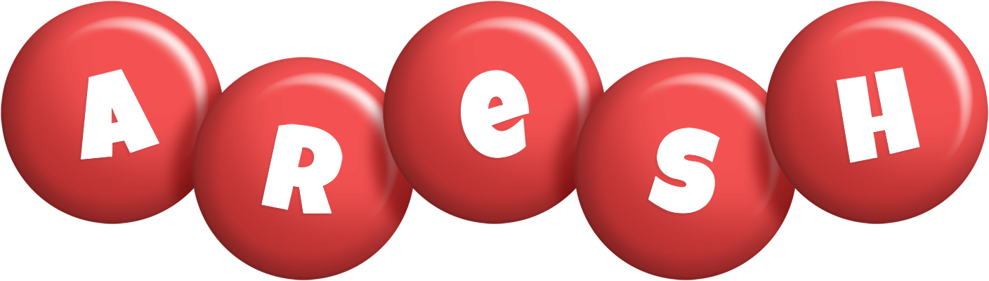 Aresh candy-red logo