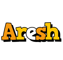 Aresh cartoon logo