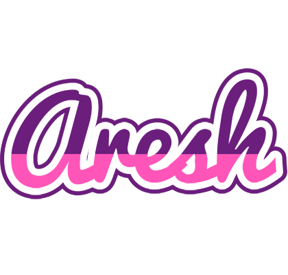 Aresh cheerful logo