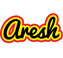 Aresh flaming logo