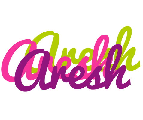 Aresh flowers logo