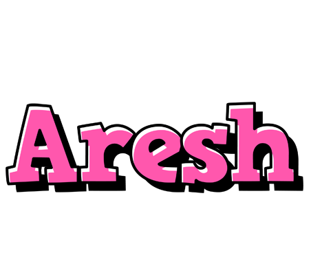 Aresh girlish logo
