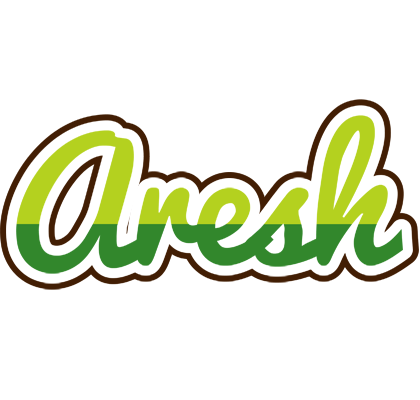 Aresh golfing logo