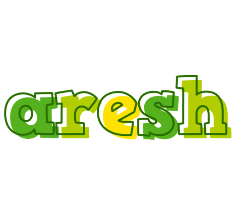 Aresh juice logo