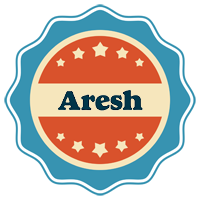 Aresh labels logo