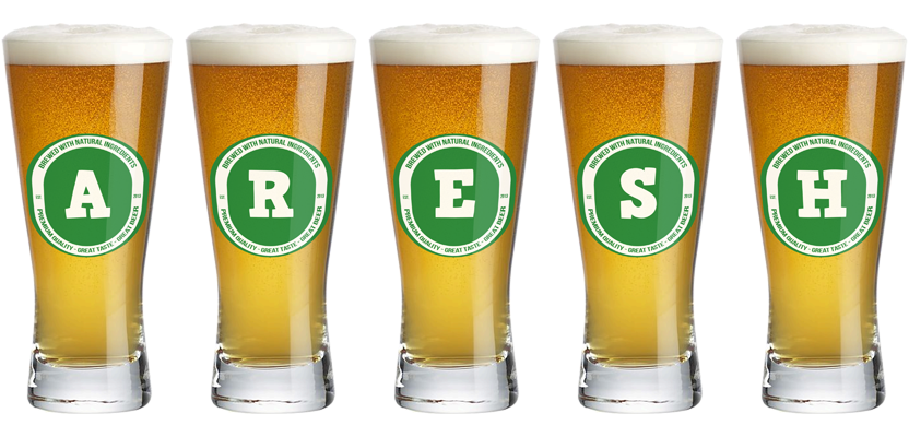 Aresh lager logo