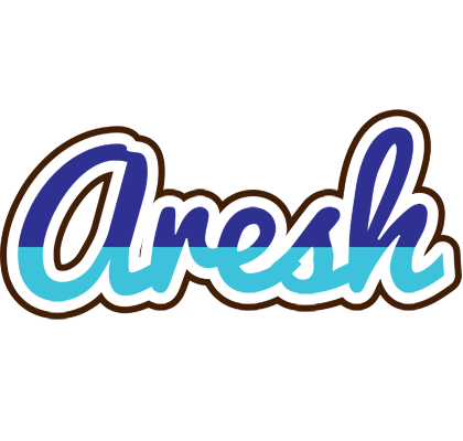 Aresh raining logo