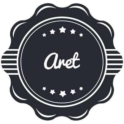 Aret badge logo
