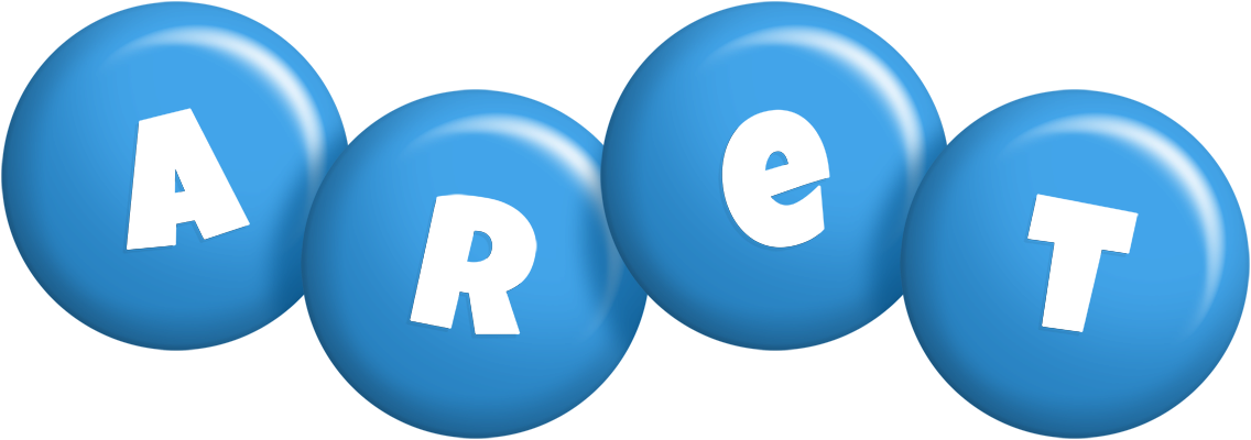 Aret candy-blue logo