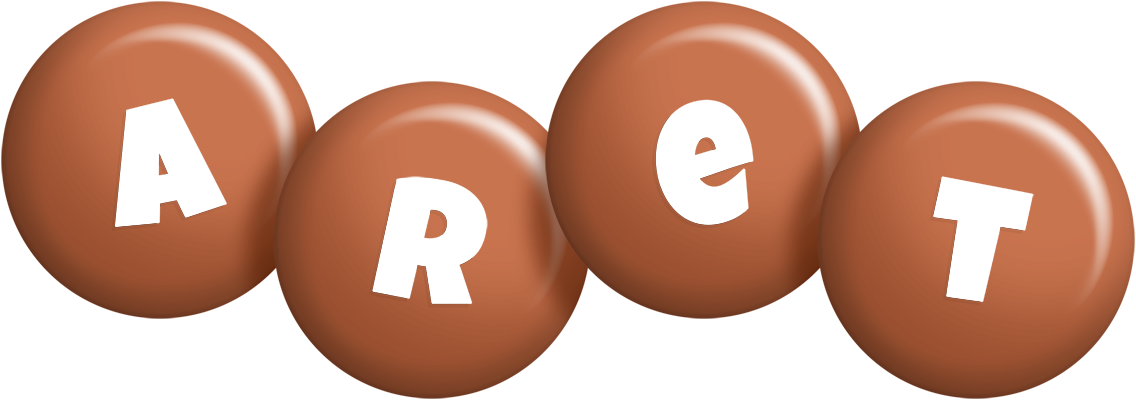 Aret candy-brown logo