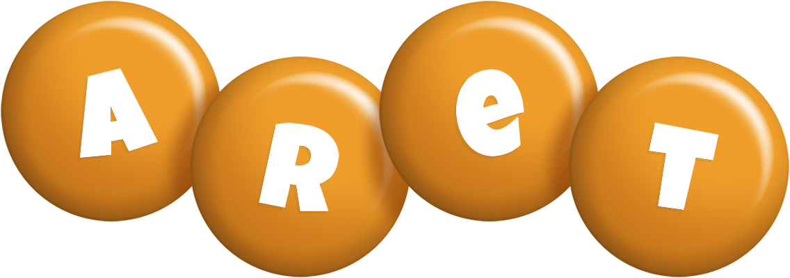 Aret candy-orange logo