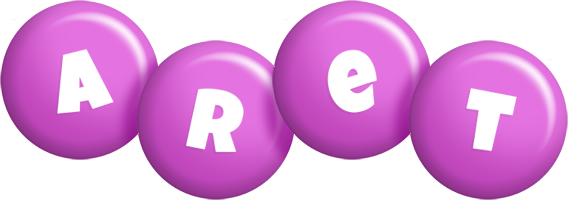 Aret candy-purple logo