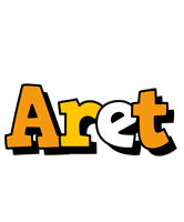 Aret cartoon logo