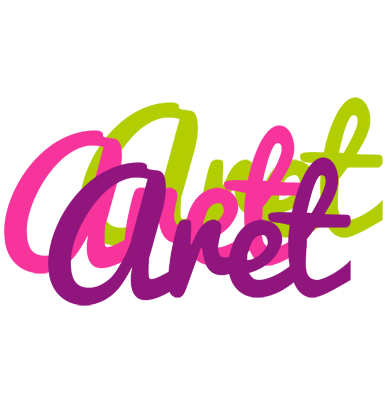 Aret flowers logo