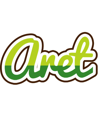 Aret golfing logo