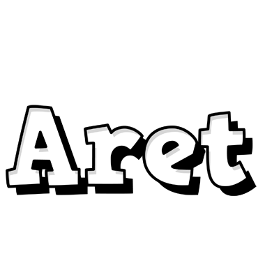 Aret snowing logo