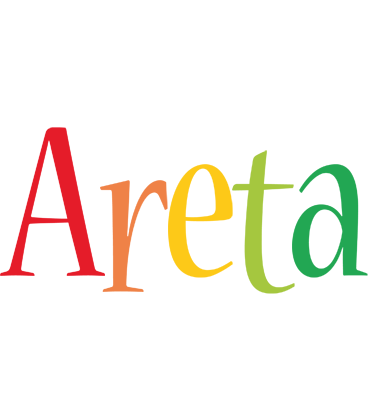 Areta birthday logo