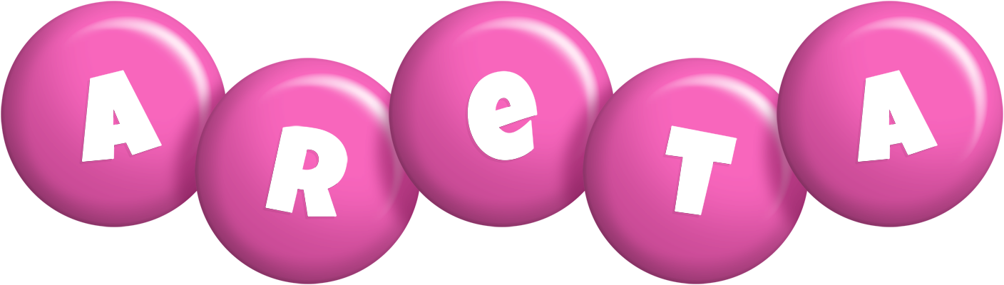 Areta candy-pink logo
