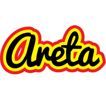 Areta flaming logo