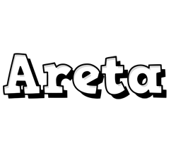 Areta snowing logo