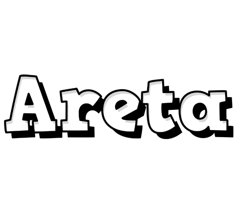 Areta snowing logo