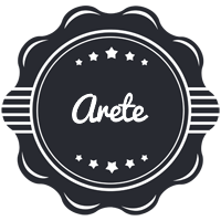 Arete badge logo