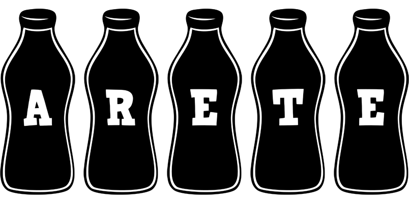 Arete bottle logo
